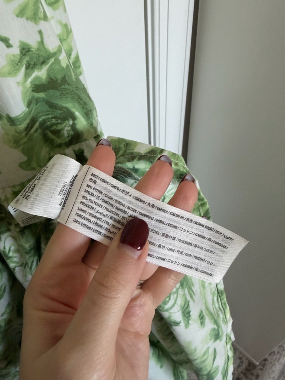 Abercrombie & Fitch Floral Smocked Midi
Dress - Picture 5 of 7